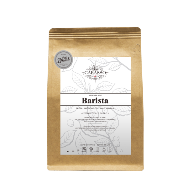 Barista, coffee in beans or ground