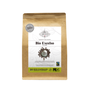 Bio Excelso capsules, biodegradable and Nespresso®* compatible