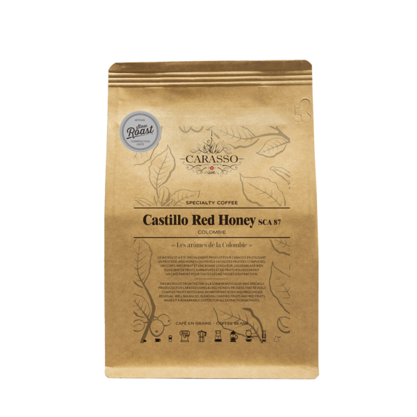 Castillo Red Honey micro-lot sca 87, coffee in beans or ground