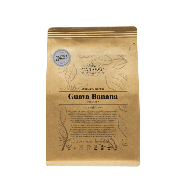 Guava Banana, coffee in beans or ground