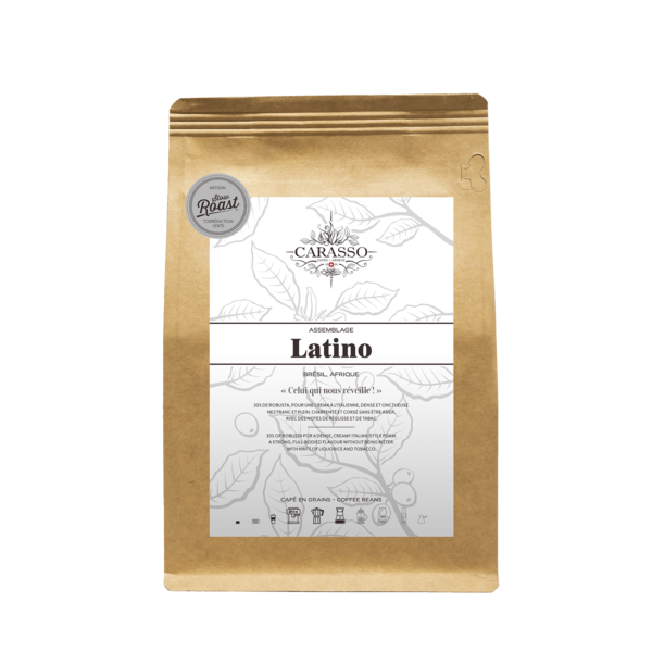 Latino, coffee in beans or ground