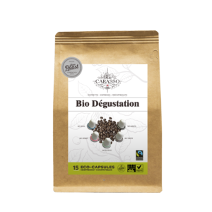 Capsules Bio Dégustation, biodégradable et compatible Nespresso®*