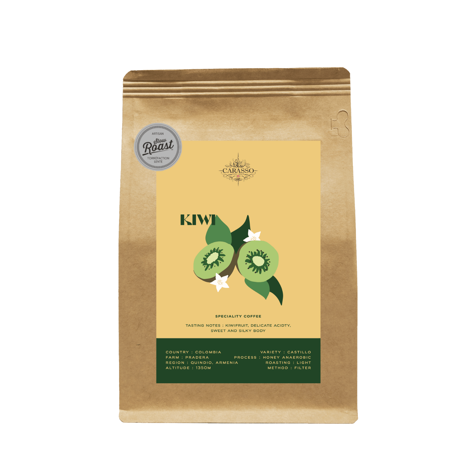 Café infusé - Kiwi Café infusé - Kiwi