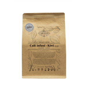 café en grain ou moulu infusé au kiwi sca 85 de Colombie