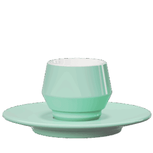 Maniko tasse capuccino turquoise