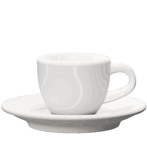 Tulipano tasse capuccino blanc